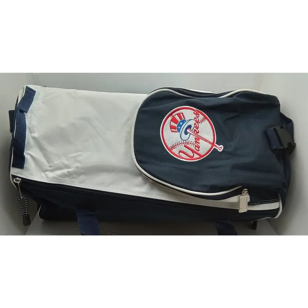 NEW RARE VTG 2006 New York Yankees MLB Embroidered Duffle Bag 8